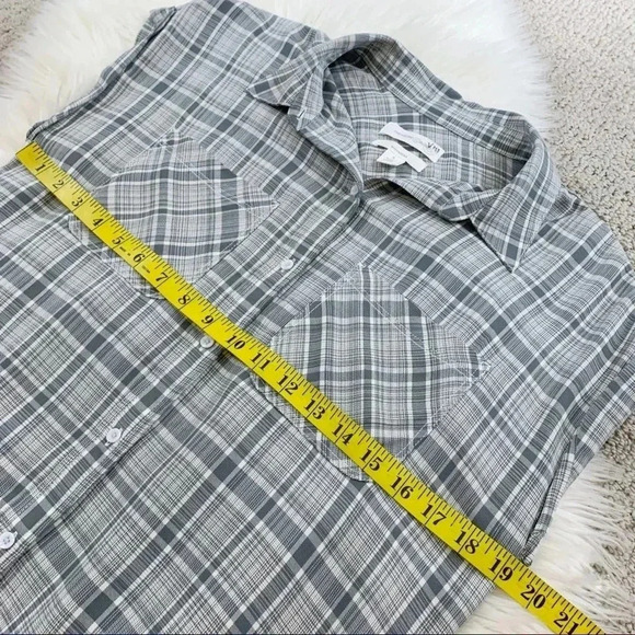 Treasure & Bond Drapey Plaid Shirt - Picture 9 of 10